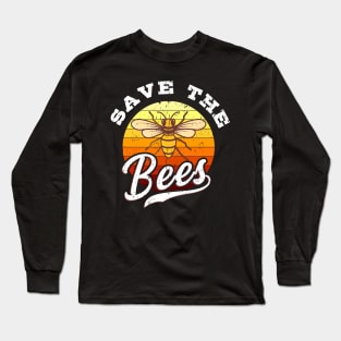 Save The Bees Gift Long Sleeve T-Shirt